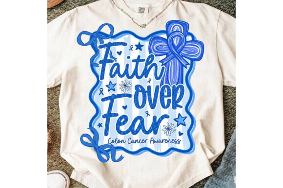 Christian Colon Cancer PNG T-Shirt Designs