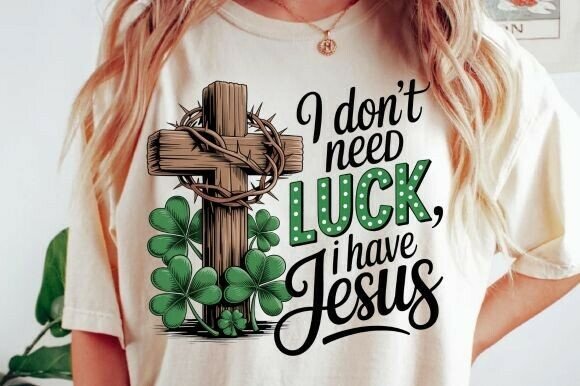 Christian St Patricks Day Png, Lucky Png