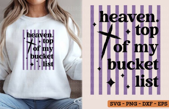 Christian SVG PNG Heaven Jesus Faith T-Shirt Designs