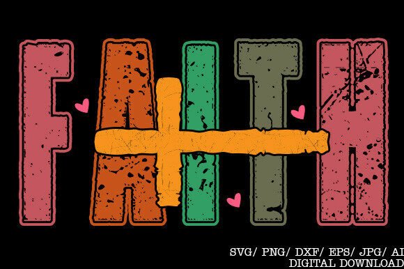 Cross SVG, Jesus SVG, Inspirational SVG for T-Shirt Designs