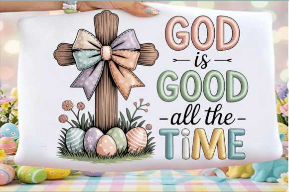Faux Yarn Easter Christian PNG, Easter