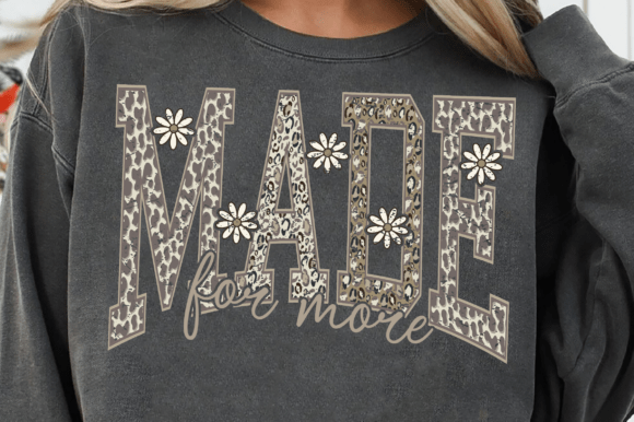 Made for More SVG: Camo Christian T-Shirt Designs