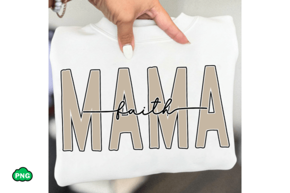 Mama Faith Jesus SVG: Christian T-Shirt Designs