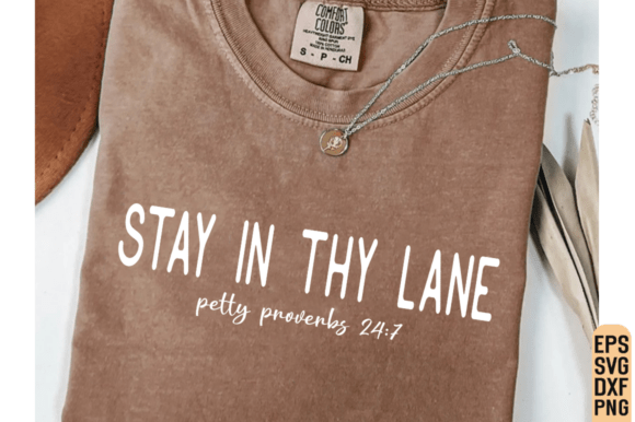 Petty Proverbs SVG: Funny Christian T-Shirt Designs