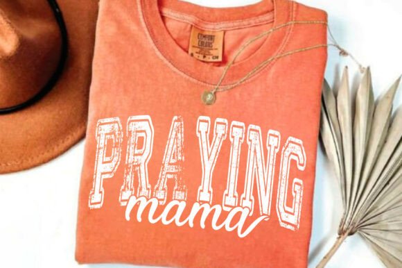 Praying Mama SVG PNG: Christian Mom SVG