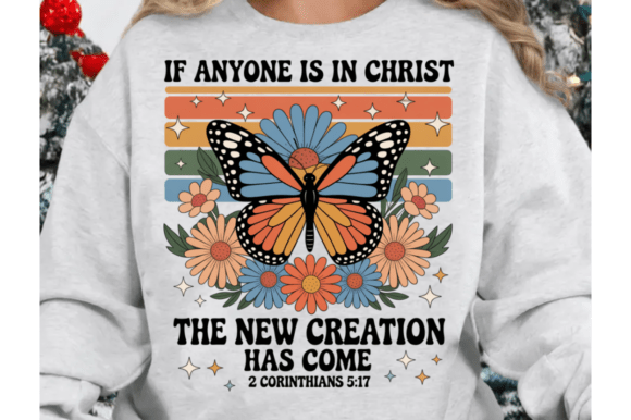 Retro Christian PNG, Vintage Bible Verse T-Shirt Designs
