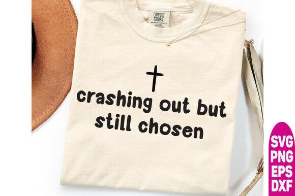 Trendy Jesus SVG: Crashing Out but Still